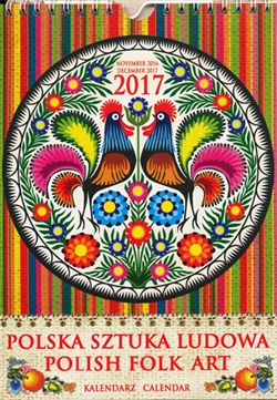 polish calendar polska sztuka folk ludowa