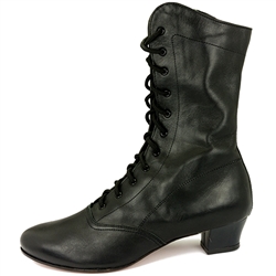 Polish Art Center - Women's Black Leather Dance Boots