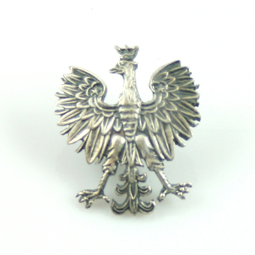 Polish Art Center Polish Eagle Lapel Pin Large