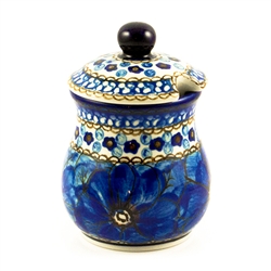 Polish Art Center - Unikat/Signature Polish Pottery Stoneware Jam Jar