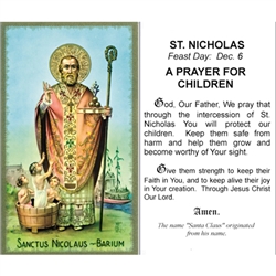 Polish Art Center - St. Nicholas - Holy Card