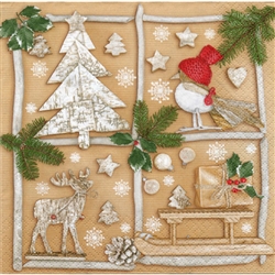 Polish Art Center - Polish Christmas Luncheon Napkins (package of 20 ...