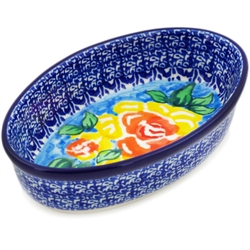 Polish Pottery 11.5 Muffin Pan U4333 - Polish Art Center